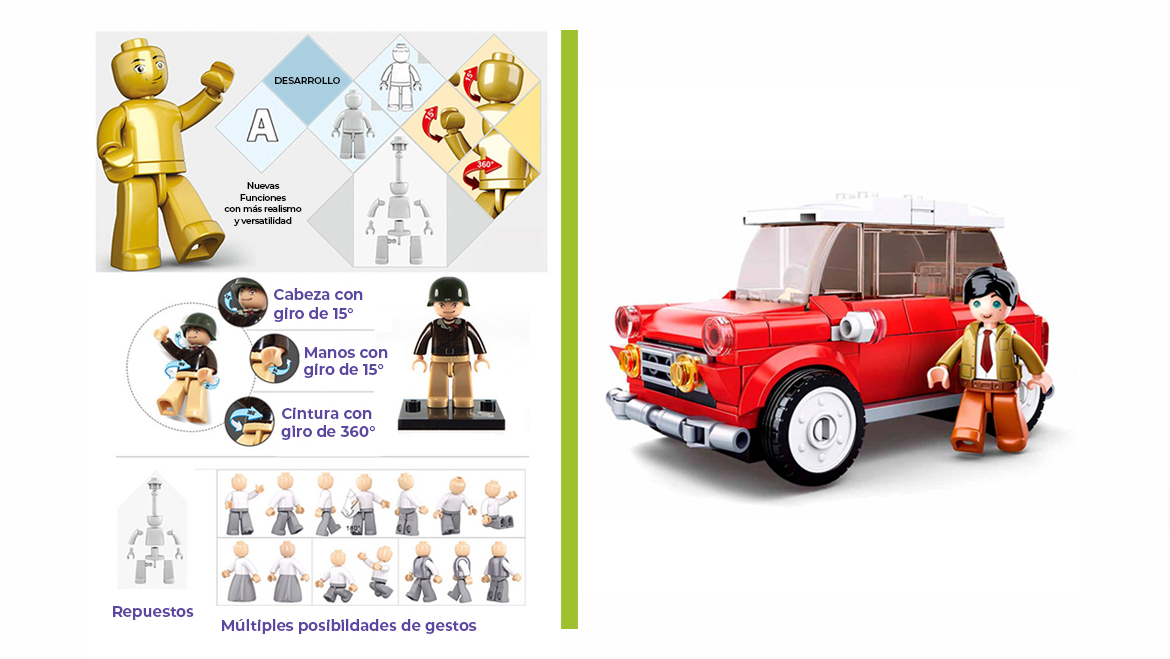 Increibles Minifiguras para Jugar