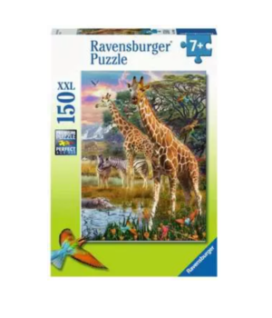 Puzle Jirafas en Africa