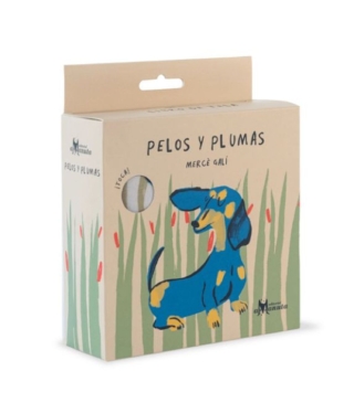 VAJ-AMA-PLX42421-1 Libro para Niños - Pelos y Plumas