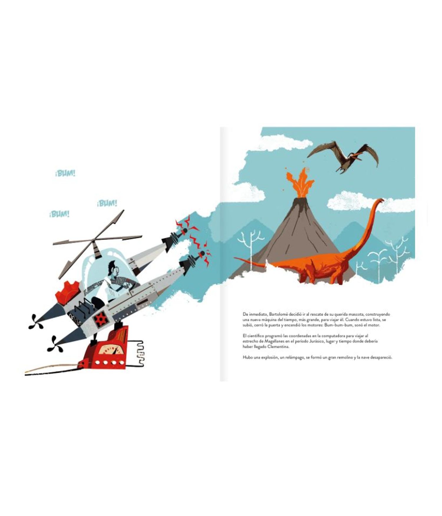 Libro para Niño - Rescate en el Jurásico - Imagen 2